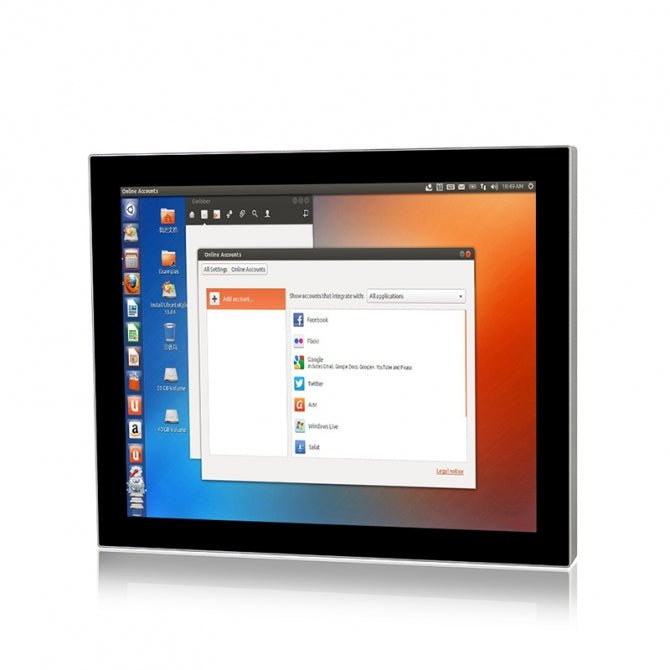 19"Panel PC, Fully Enclosed, Submersible Waterproof, 1280x1024(4:3), Capacitive Touch, Celeron