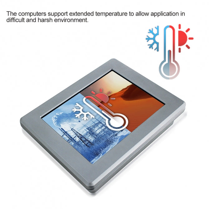 8.4" Panel PC, Fully Enclosed, Submersible Waterproof, 800x600(4:3), Resistive Touch