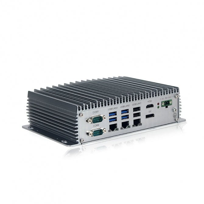 Industrial Embedded Fanless PC, 12th Gen Intel Celeron