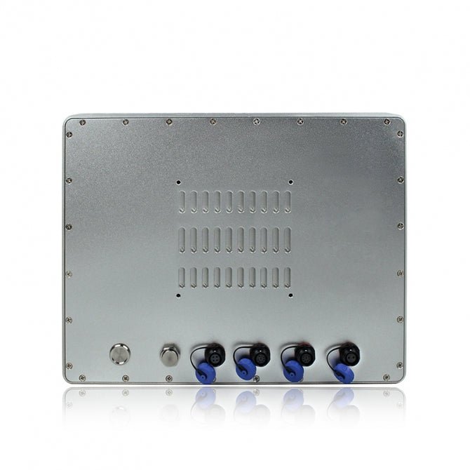 10.4" Panel PC, Fully Enclosed, Submersible Waterproof, 800x600(4:3) Resistive Touch, Celeron