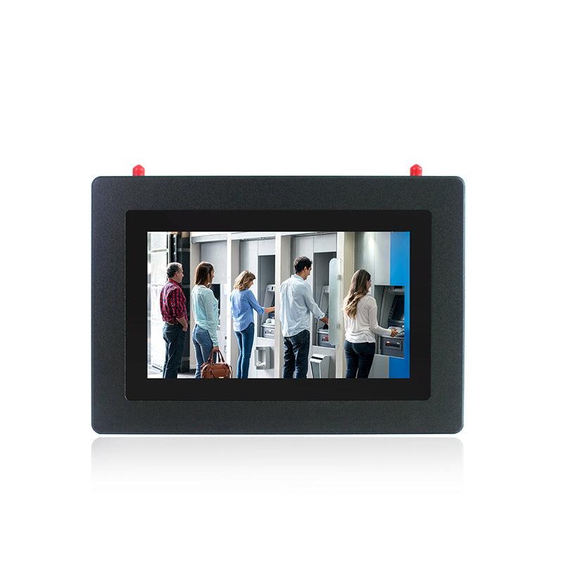 7" Industrial Touchscreen Panel PC, IP65 Waterproof, i5-6100U, Fanless, 1024x600