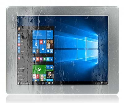 10.4" Panel PC, Fully Enclosed, Submersible Waterproof, 800x600(4:3) Resistive Touch, Celeron