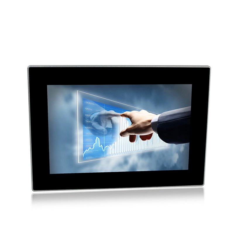 10" Industrial Touchscreen Monitor, IP65 Waterproof, 1280x800(16:10), Sunlight Readable