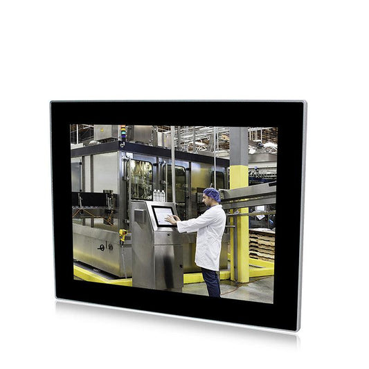 12.1" Industrial Touchscreen Panel PC, IP65 Waterproof, i3-8145U, Fanless, 1280x800