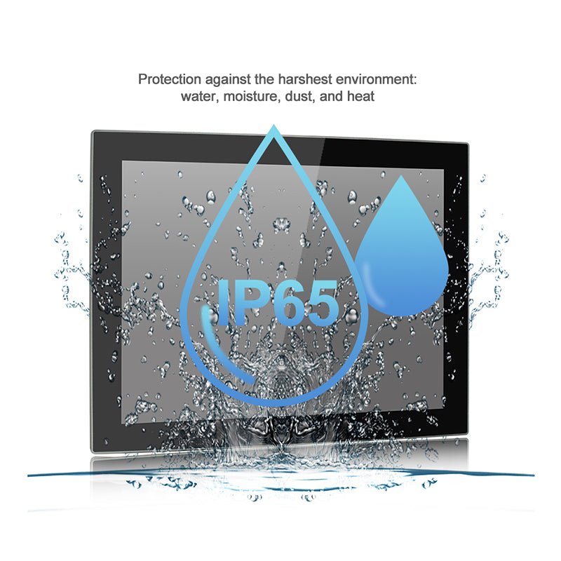 19" Industrial Touchscreen Monitor, IP65 Waterproof, 1280x1024(5:4), Sunlight Readable