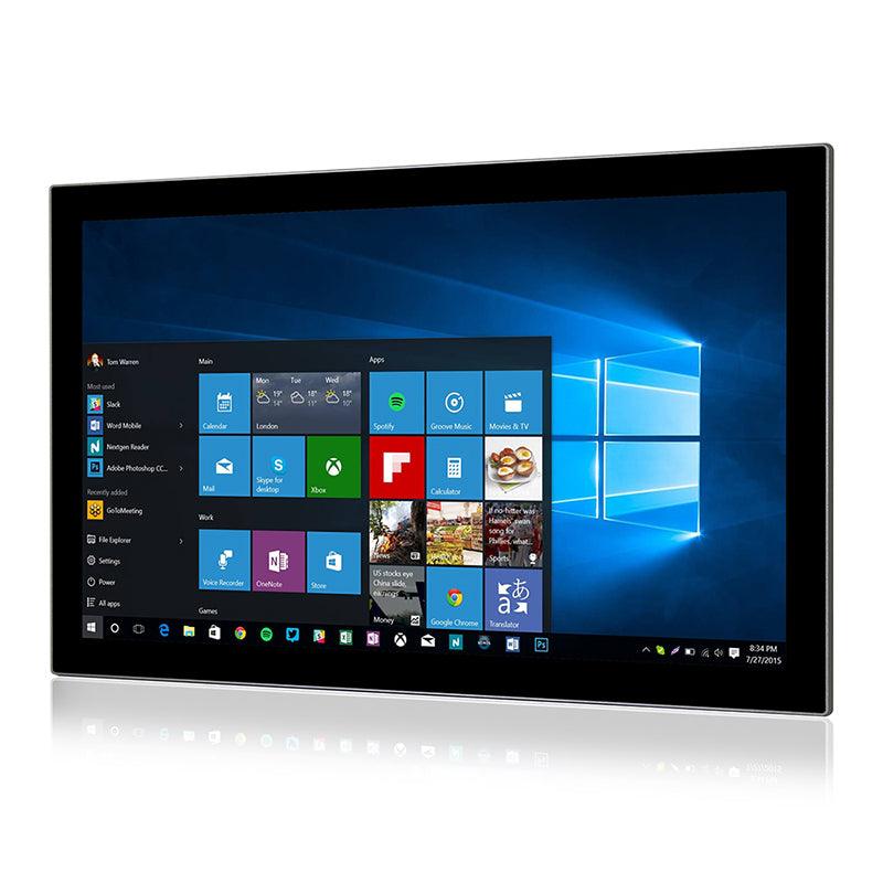 24" Industrial Touchscreen Panel PC, IP65 Waterproof, Celeron J1900, Fanless, 1920x1080