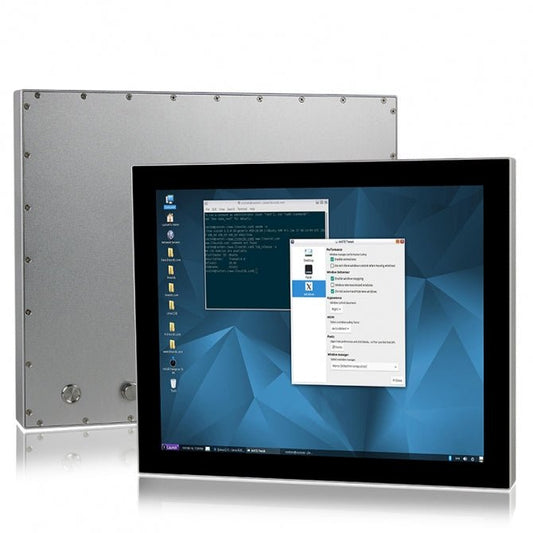 17" Panel PC, Fully Enclosed, Submersible Waterproof, 1280x1024(5:4), Capacitive Touch, Celeron