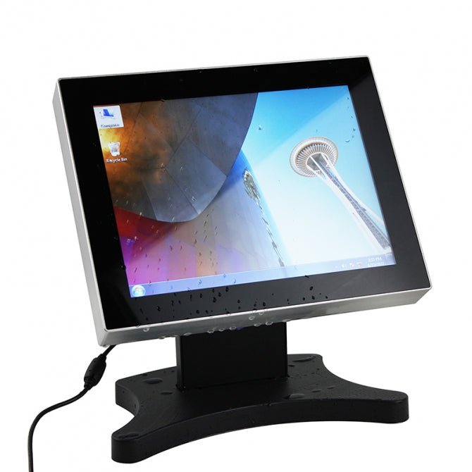 12" Panel PC, Fully Enclosed, Submersible Waterproof, 800x600(4:3), Capacitive Touch, Celeron