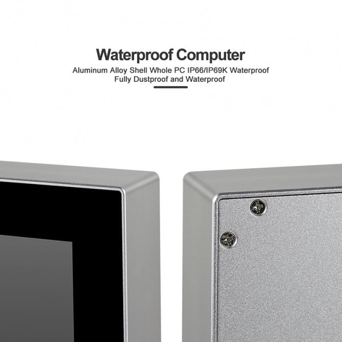 17" Panel PC, Fully Enclosed, Submersible Waterproof, 1280x1024(5:4), Capacitive Touch