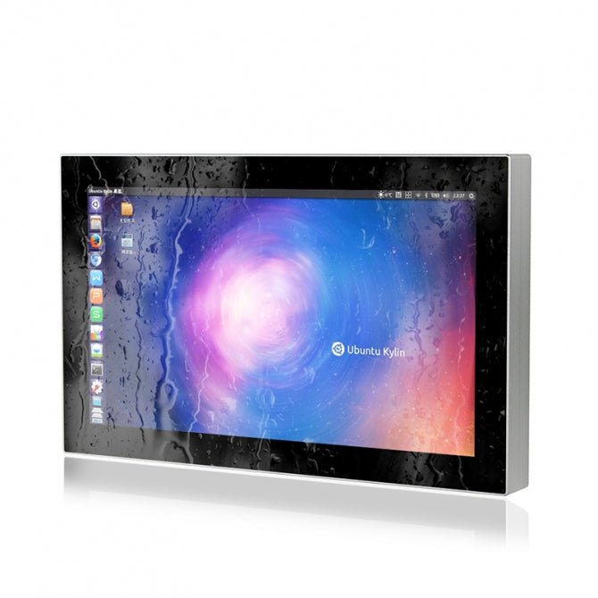 15.6" Panel PC, Fully Enclosed, Submersible Waterproof, 1920x1080(16:9), Capacitive Touch, Celeron